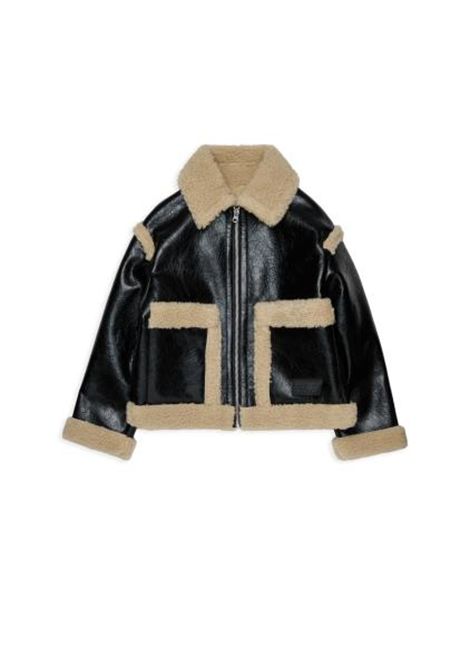 Giubbino con logo MM6 KIDS MAISON MARGIELA | M61126 MM08JM6900
